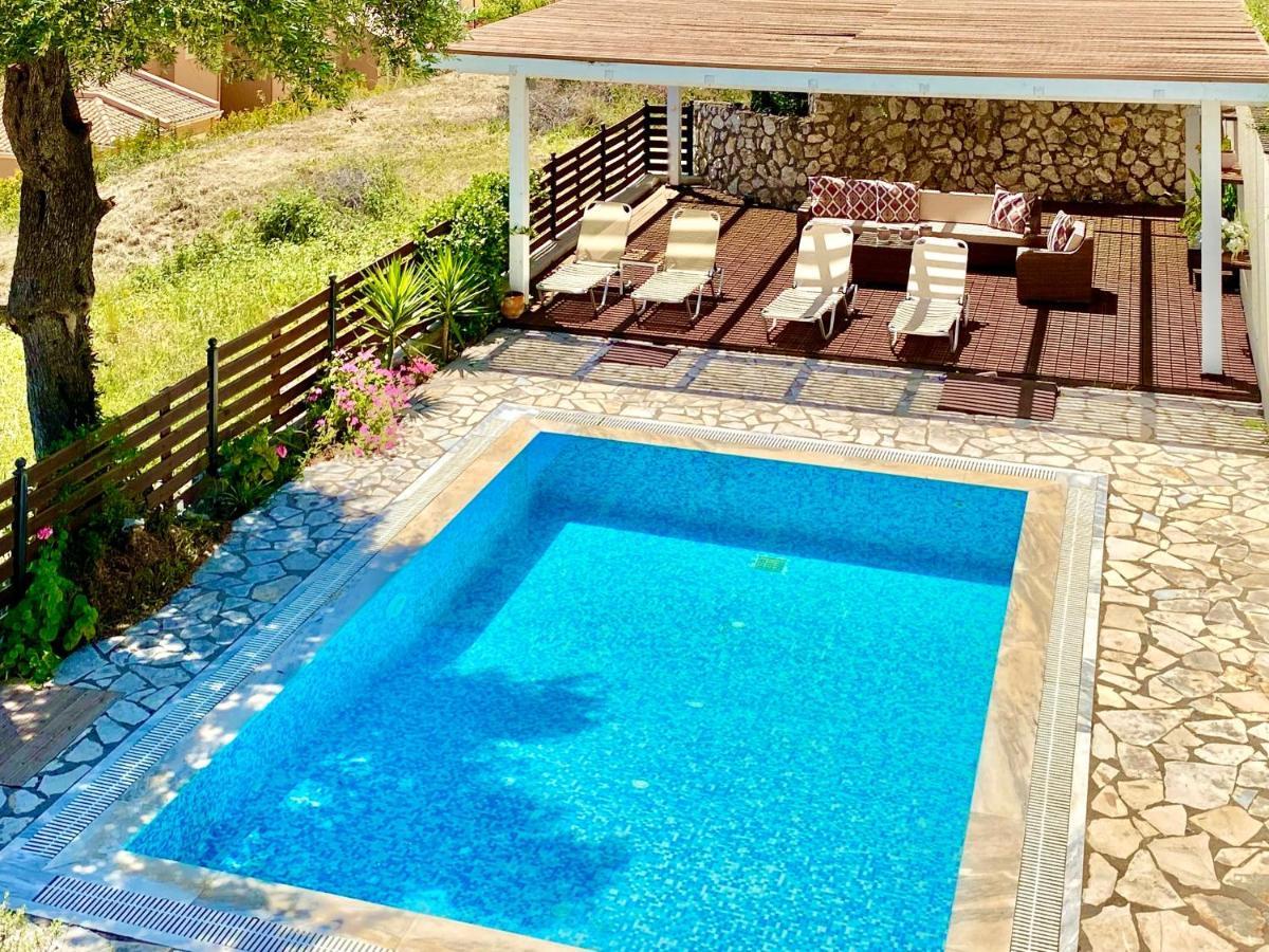 Villa Barbati Dream With Private Pool By Dadovillas Pyrgi  Zewnętrze zdjęcie